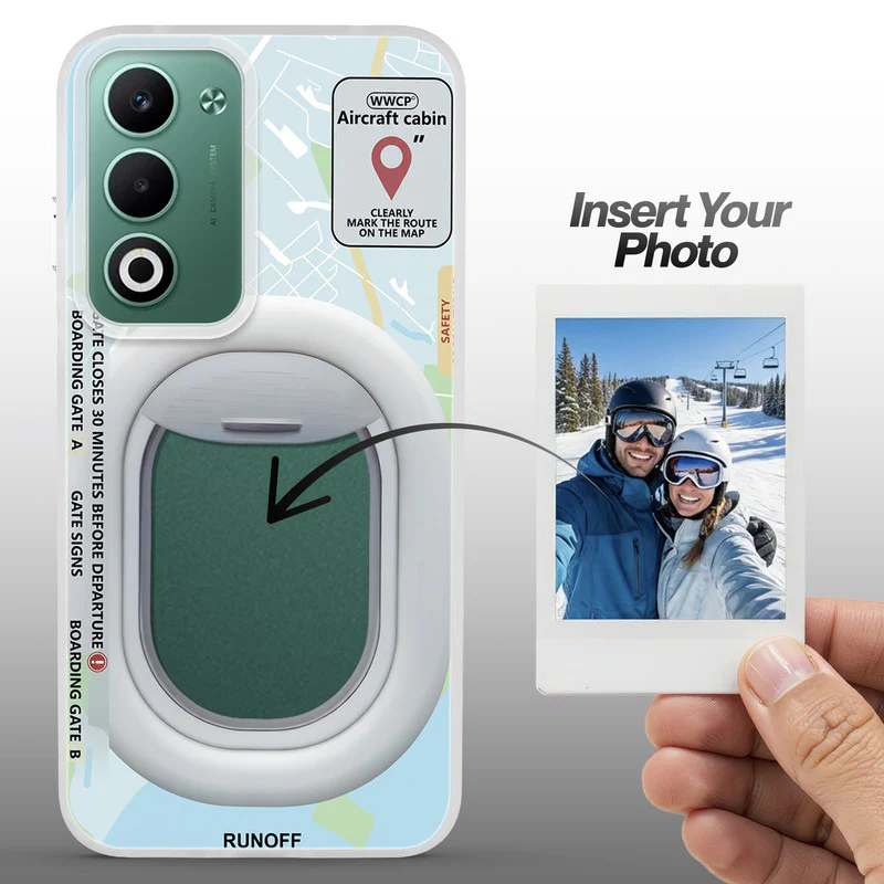 Designer Cover Case with Customizable Transparent Slot for Personalised Photos For Oppo A5 5G - Image 38