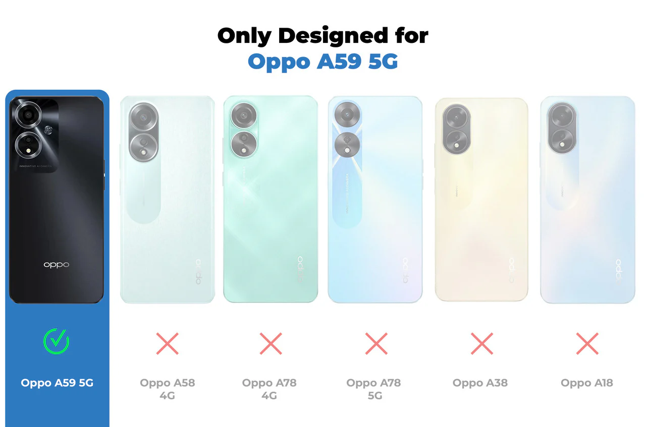 Designer Cover Case with Customizable Transparent Slot for Personalised Photos For Oppo A59 5G - Image 2
