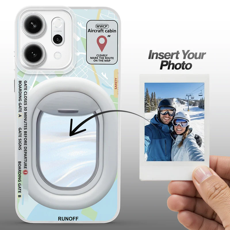 Designer Cover Case with Customizable Transparent Slot for Personalised Photos For Oppo Reno 14 5G - Image 38