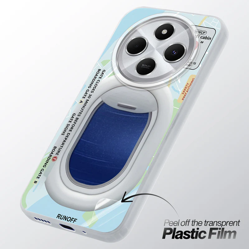 Designer Cover Case with Customizable Transparent Slot for Personalised Photos For Poco C75 5G - Image 39