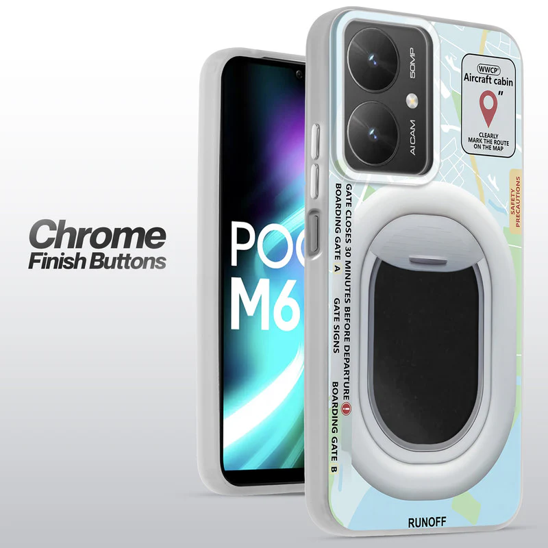 Designer Cover Case with Customizable Transparent Slot for Personalised Photos For Poco M6 5G - Image 41