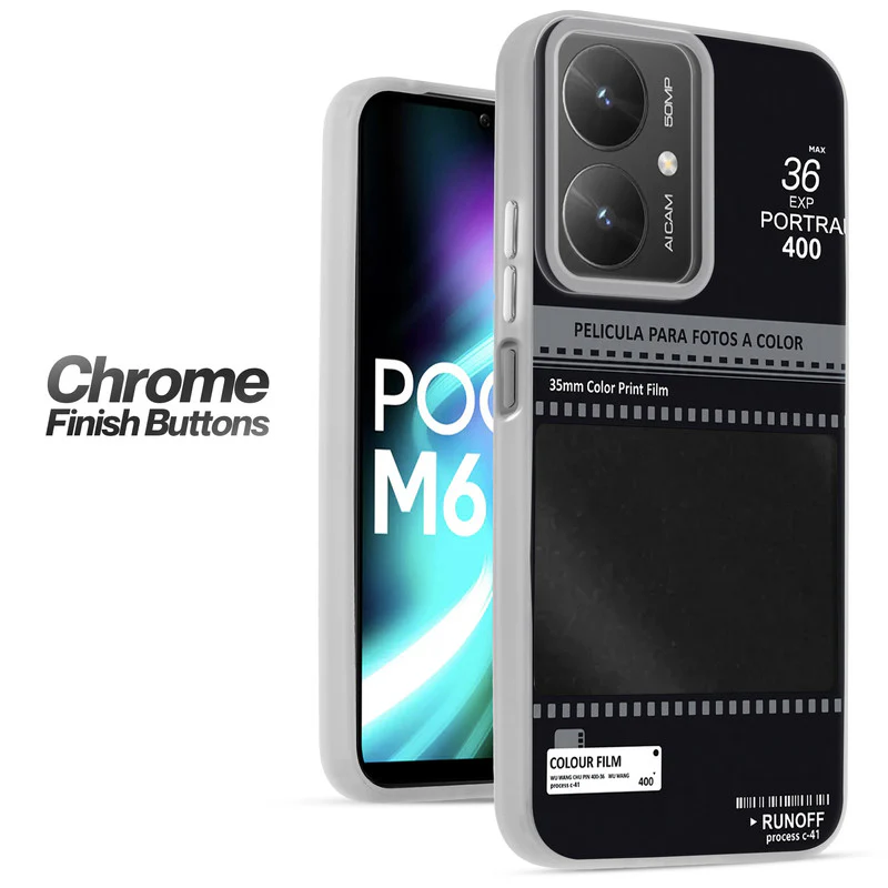 Designer Cover Case with Customizable Transparent Slot for Personalised Photos For Poco M6 5G - Image 6