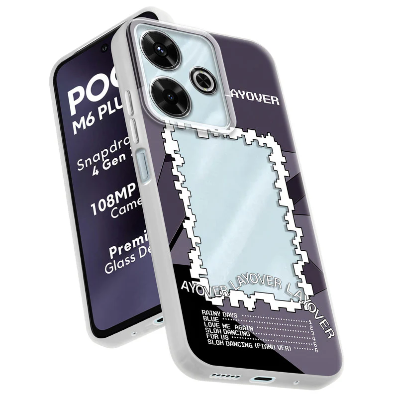 Designer Cover Case with Customizable Transparent Slot for Personalised Photos For Poco M6 Plus 5G - Image 32