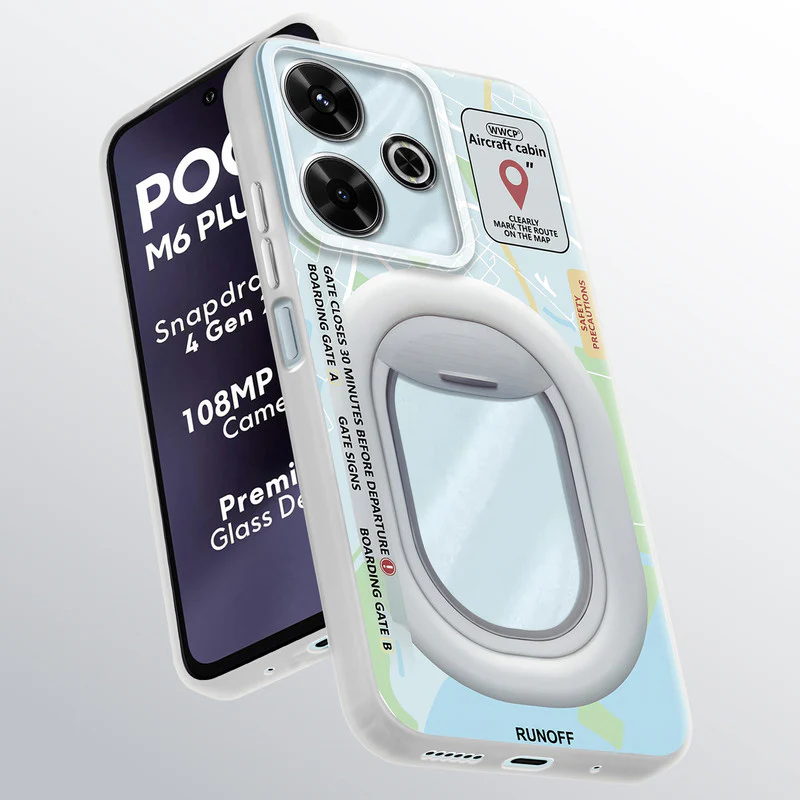 Designer Cover Case with Customizable Transparent Slot for Personalised Photos For Poco M6 Plus 5G - Image 37