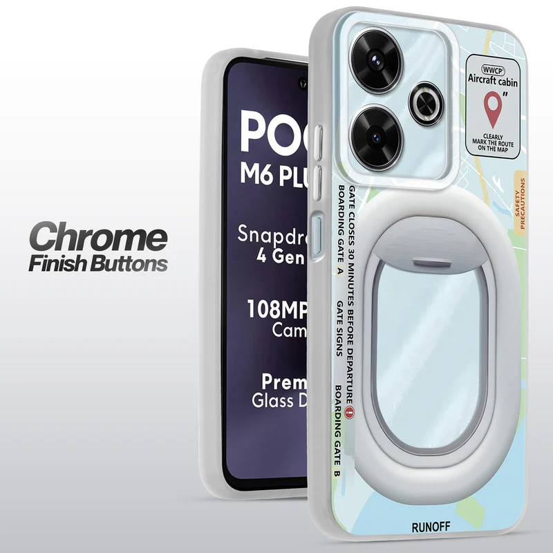 Designer Cover Case with Customizable Transparent Slot for Personalised Photos For Poco M6 Plus 5G - Image 41