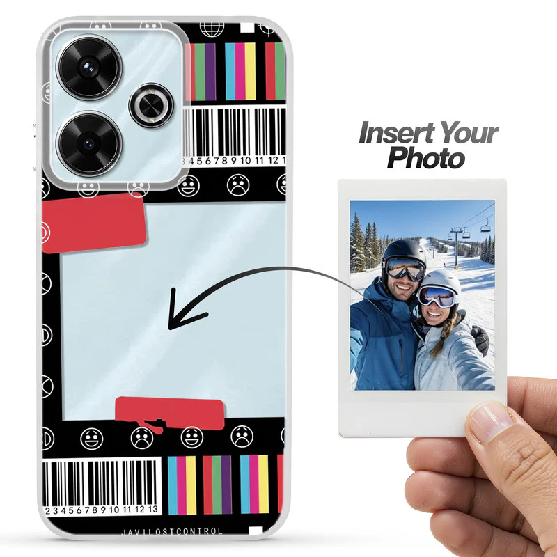 Designer Cover Case with Customizable Transparent Slot for Personalised Photos For Poco M6 Plus 5G - Image 8