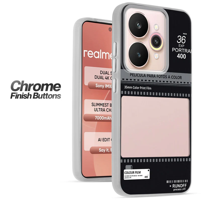 Designer Cover Case with Customizable Transparent Slot for Personalised Photos For Realme 15 5G - Image 6