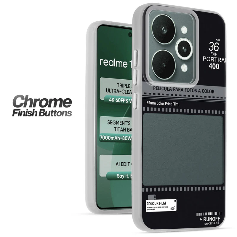 Designer Cover Case with Customizable Transparent Slot for Personalised Photos For Realme 15 Pro 5G - Image 6