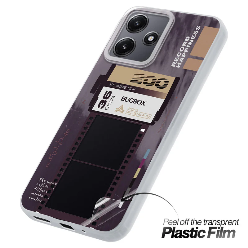 Designer Cover Case with Customizable Transparent Slot for Personalised Photos For Redmi 12 4G - Image 14