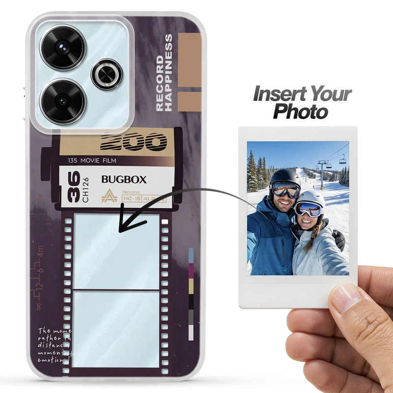 Designer Cover Case with Customizable Transparent Slot for Personalised Photos For Redmi 13 5G - Image 13