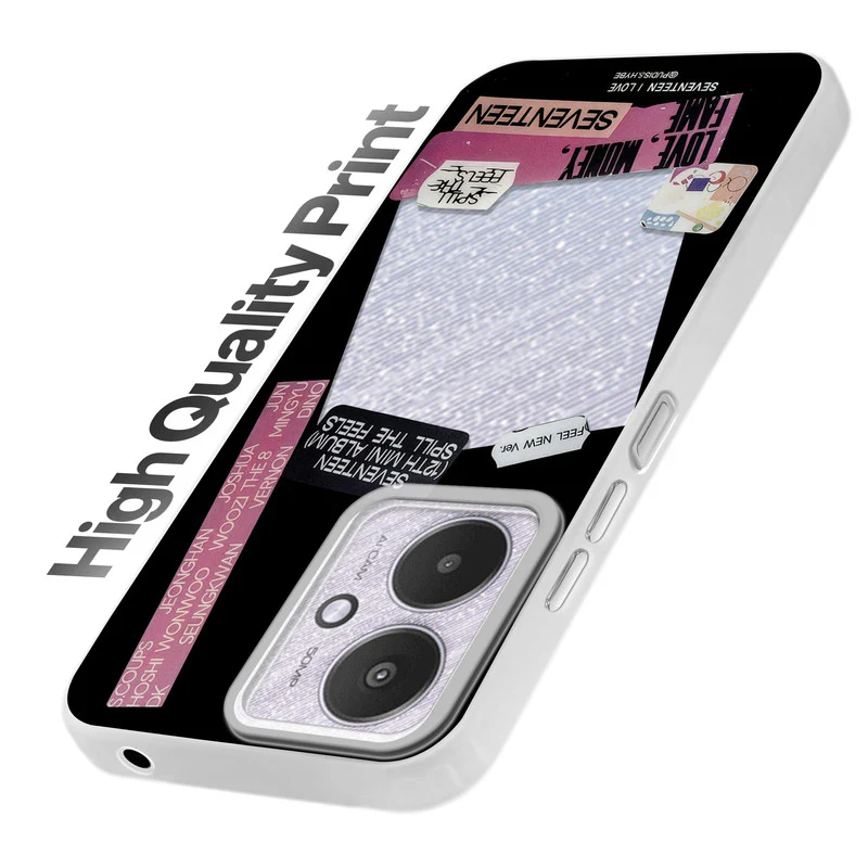 Designer Cover Case with Customizable Transparent Slot for Personalised Photos For Redmi 13C 5G - Image 45