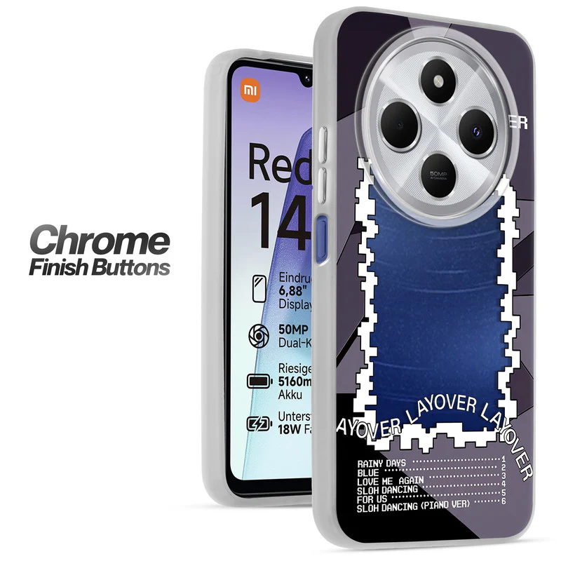 Designer Cover Case with Customizable Transparent Slot for Personalised Photos For Redmi 14C 5G - Image 36