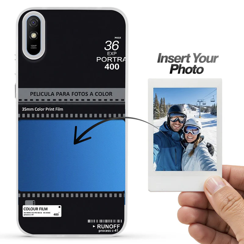 Designer Cover Case with Customizable Transparent Slot for Personalised Photos For Redmi 9i - Image 2