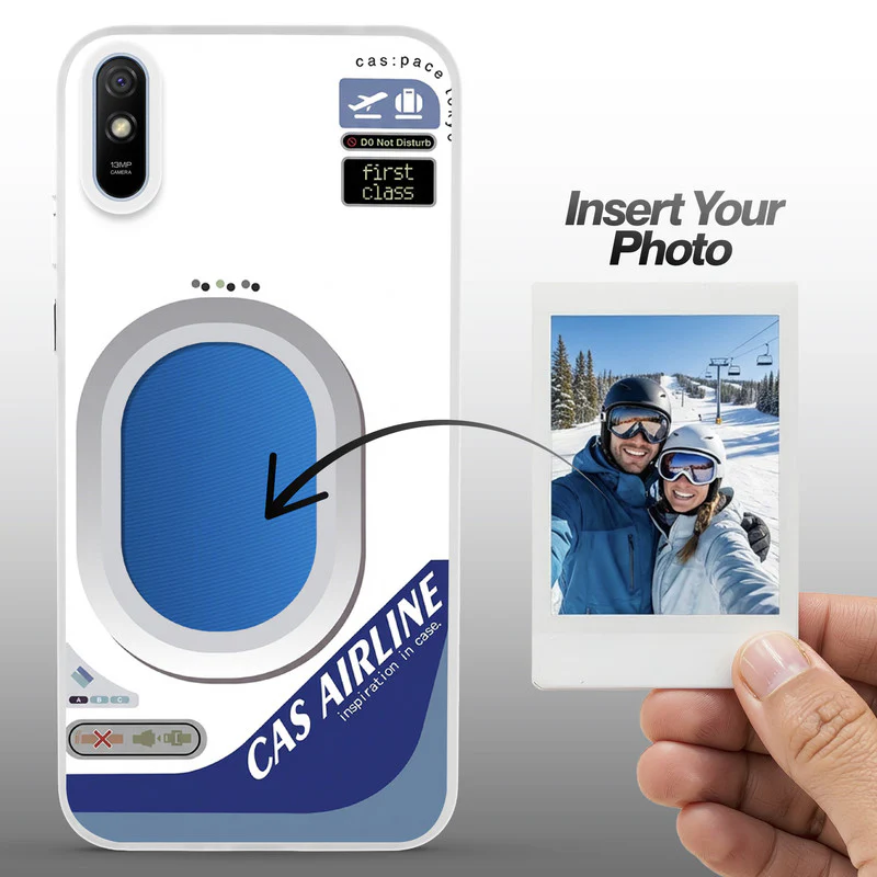 Designer Cover Case with Customizable Transparent Slot for Personalised Photos For Redmi 9i - Image 22