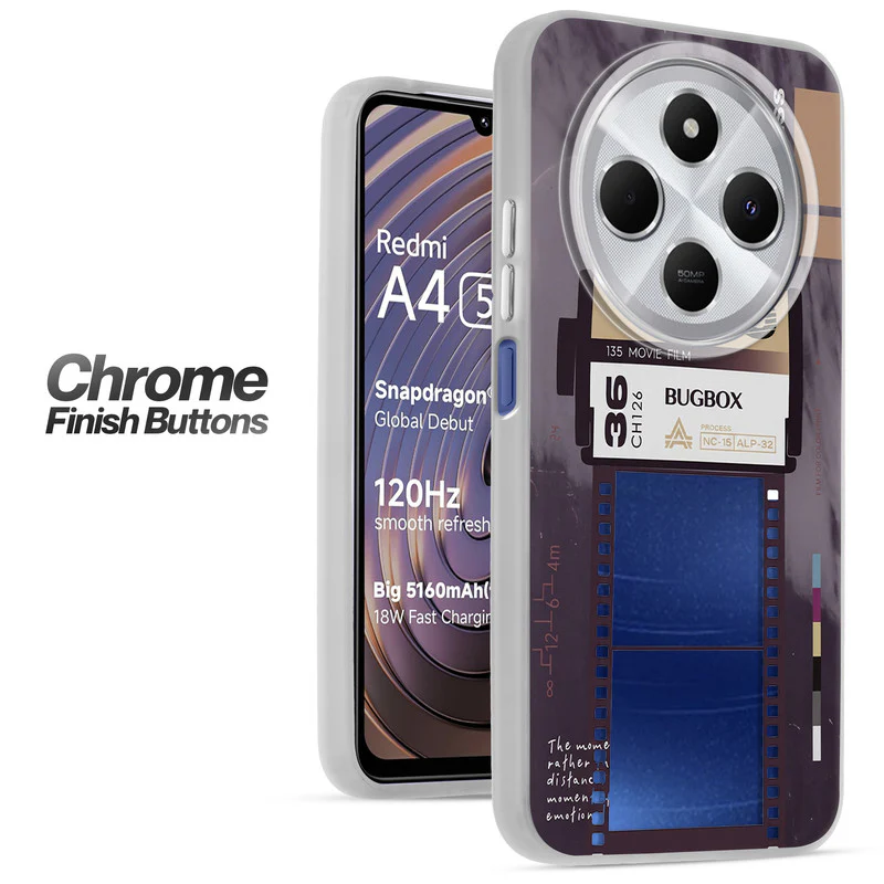 Designer Cover Case with Customizable Transparent Slot for Personalised Photos For Redmi A4 5G - Image 16