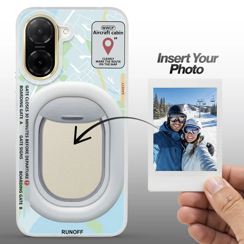 Designer Cover Case with Customizable Transparent Slot for Personalised Photos For Redmi A5 - Image 38