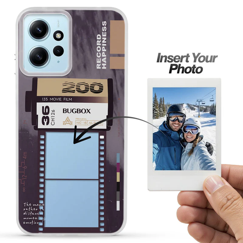 Designer Cover Case with Customizable Transparent Slot for Personalised Photos For Redmi Note 12 4G - Image 13