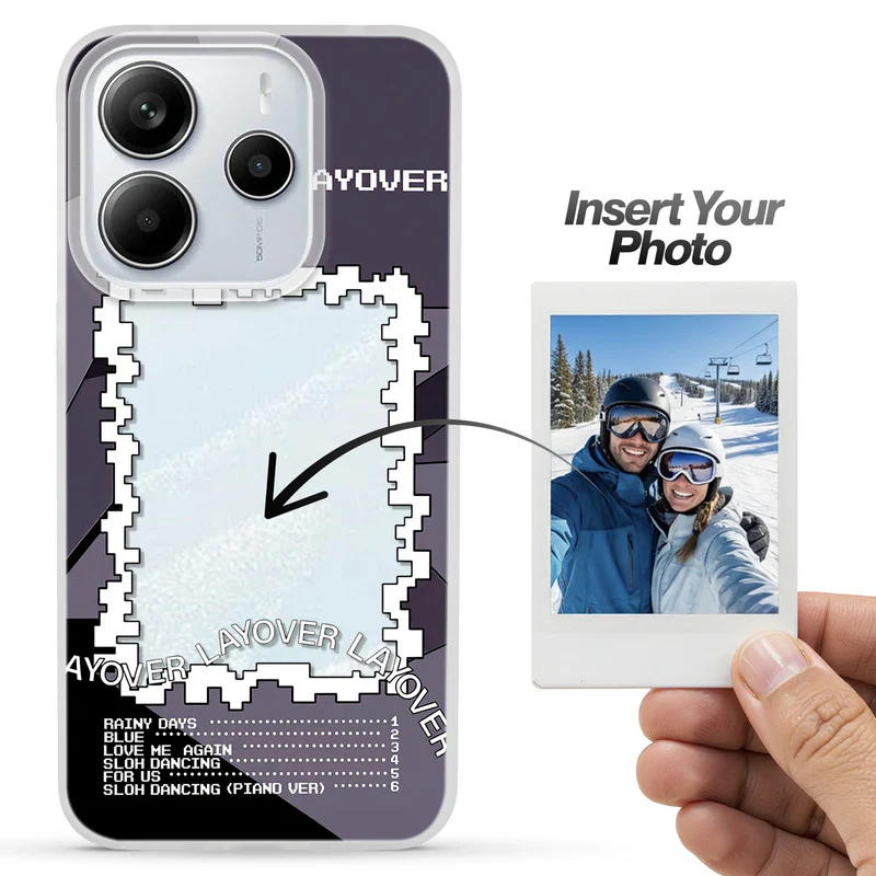 Designer Cover Case with Customizable Transparent Slot for Personalised Photos For Redmi Note 14 5G - Image 33