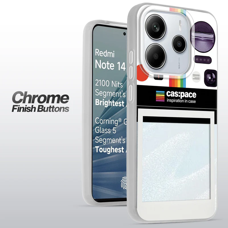 Designer Cover Case with Customizable Transparent Slot for Personalised Photos For Redmi Note 14 SE 5G - Image 21