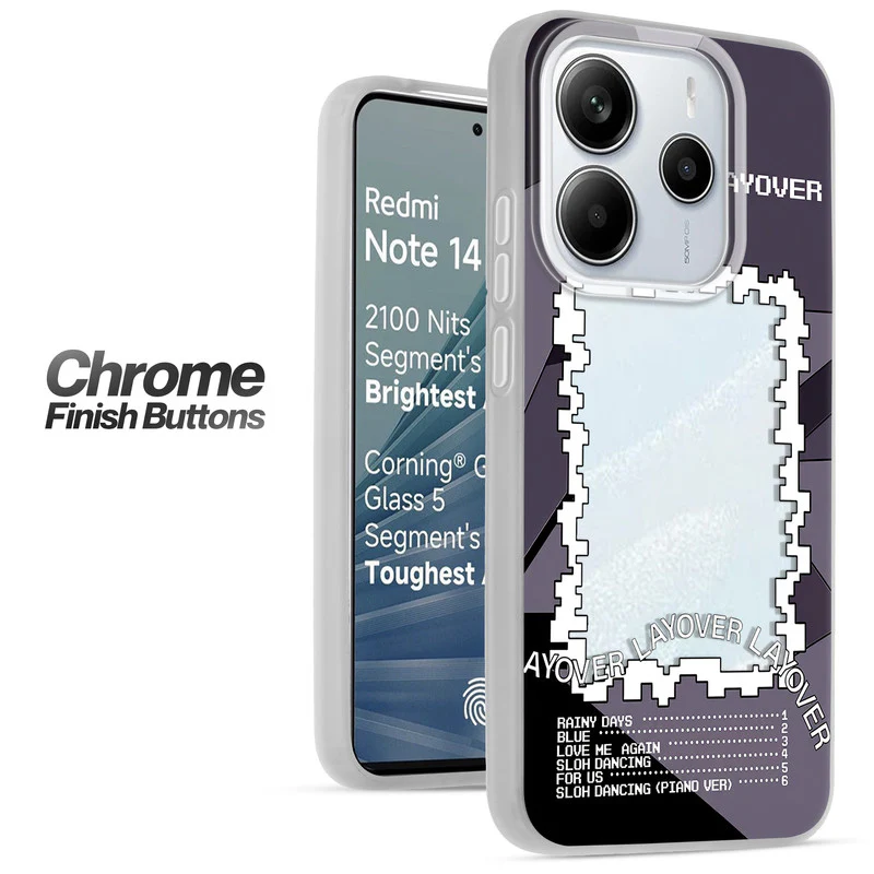 Designer Cover Case with Customizable Transparent Slot for Personalised Photos For Redmi Note 14 SE 5G - Image 36