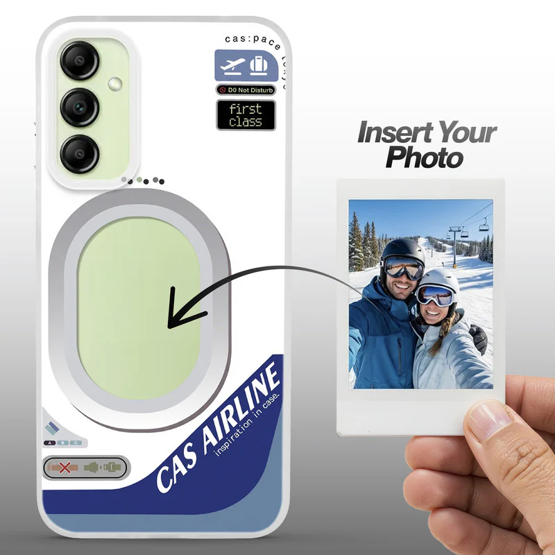 Designer Cover Case with Customizable Transparent Slot for Personalised Photos For Samsung A14 5G - Image 23