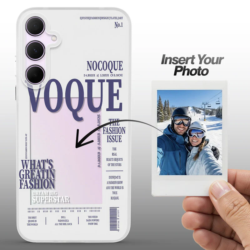 Designer Cover Case with Customizable Transparent Slot for Personalised Photos For Samsung A35 5G - Image 48