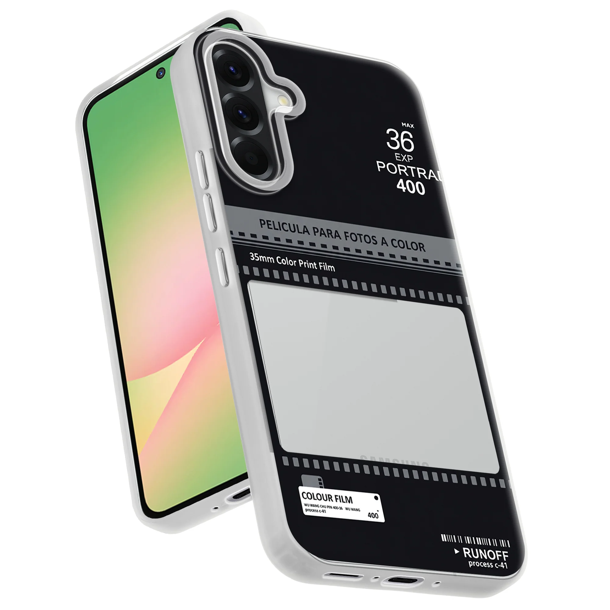 Designer Cover Case with Customizable Transparent Slot for Personalised Photos For Samsung A56 5G