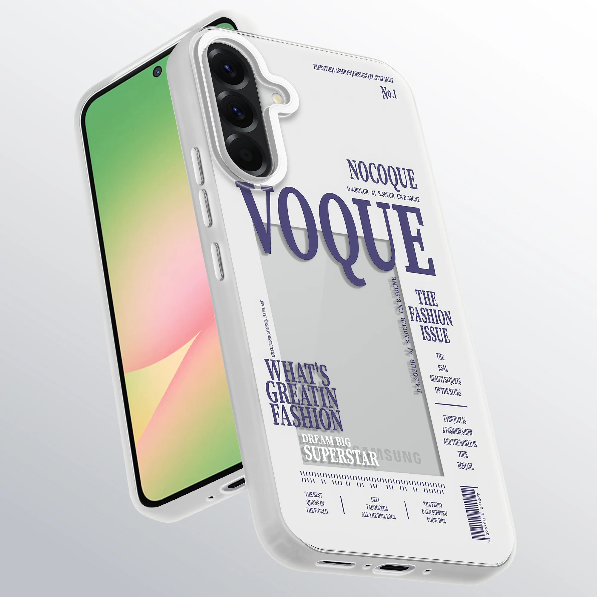 Designer Cover Case with Customizable Transparent Slot for Personalised Photos For Samsung A56 5G - Image 47