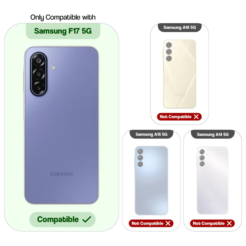 Designer Cover Case with Customizable Transparent Slot for Personalised Photos For Samsung F17 5G - Image 2