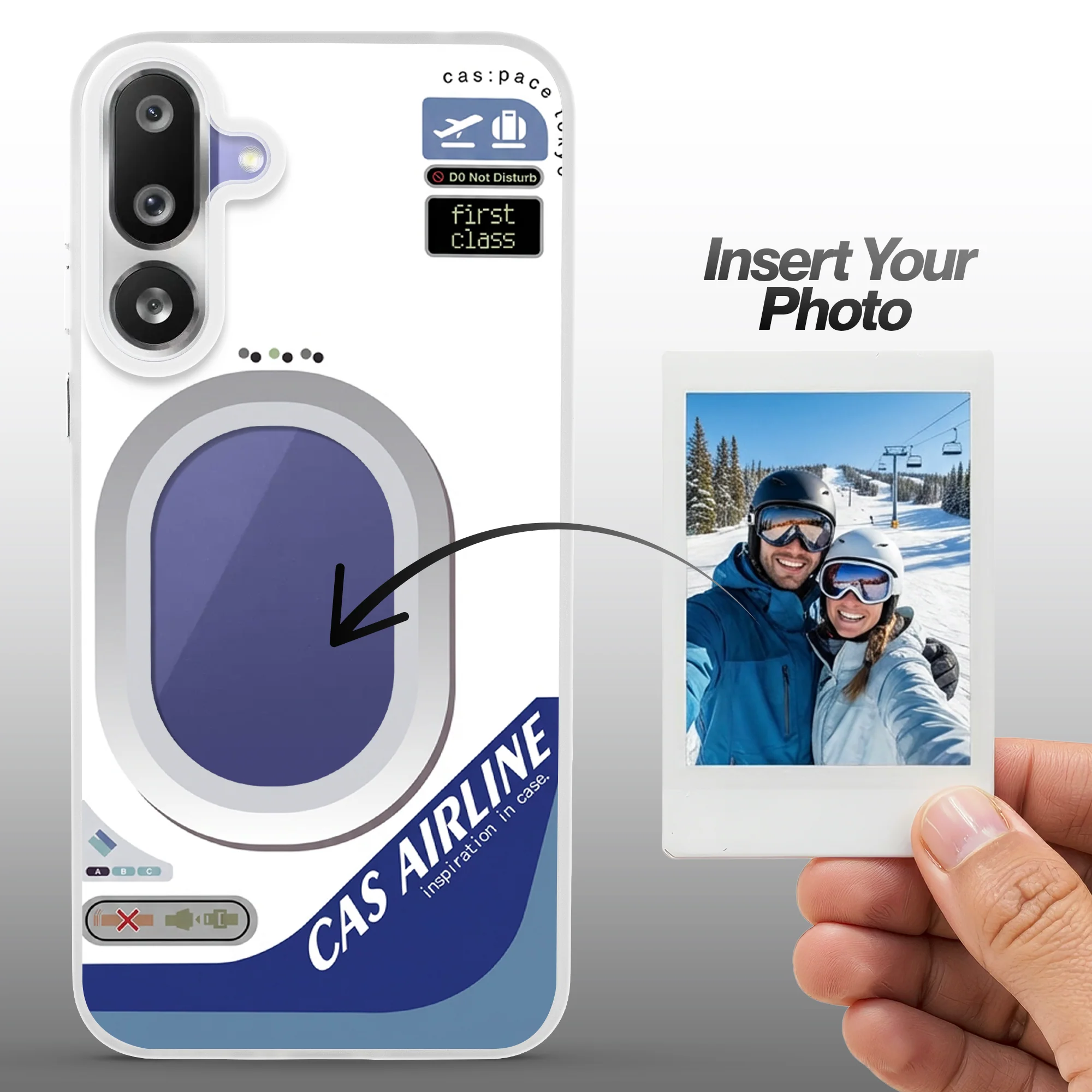 Designer Cover Case with Customizable Transparent Slot for Personalised Photos For Samsung F56 5G - Image 23