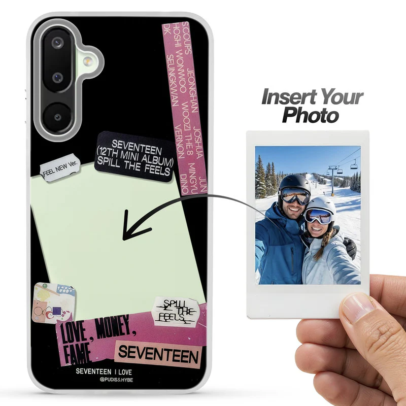 Designer Cover Case with Customizable Transparent Slot for Personalised Photos For Samsung M16 5G - Image 43