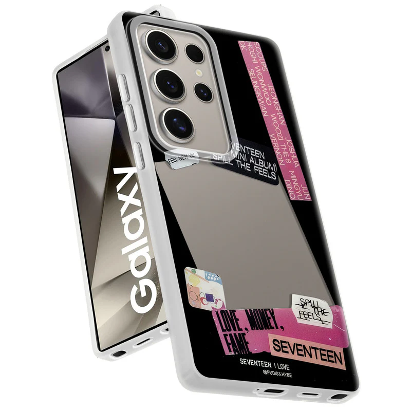 Designer Cover Case with Customizable Transparent Slot for Personalised Photos For Samsung S24 Ultra 5G - Image 42