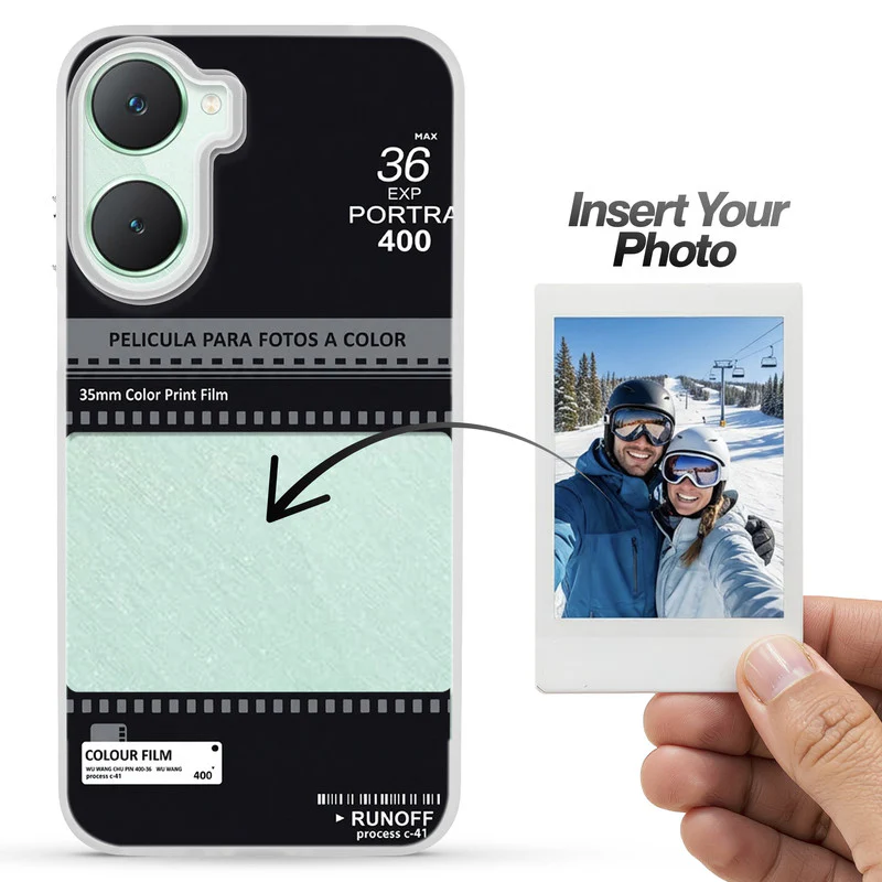 Designer Cover Case with Customizable Transparent Slot for Personalised Photos For Vivo T3 lite 5G - Image 3