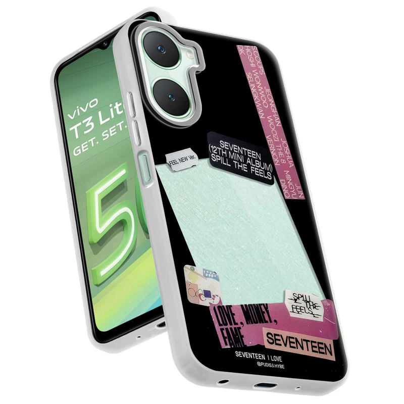 Designer Cover Case with Customizable Transparent Slot for Personalised Photos For Vivo T3 lite 5G - Image 42