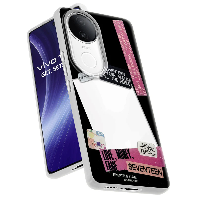 Designer Cover Case with Customizable Transparent Slot for Personalised Photos For Vivo T4R 5G - Image 42