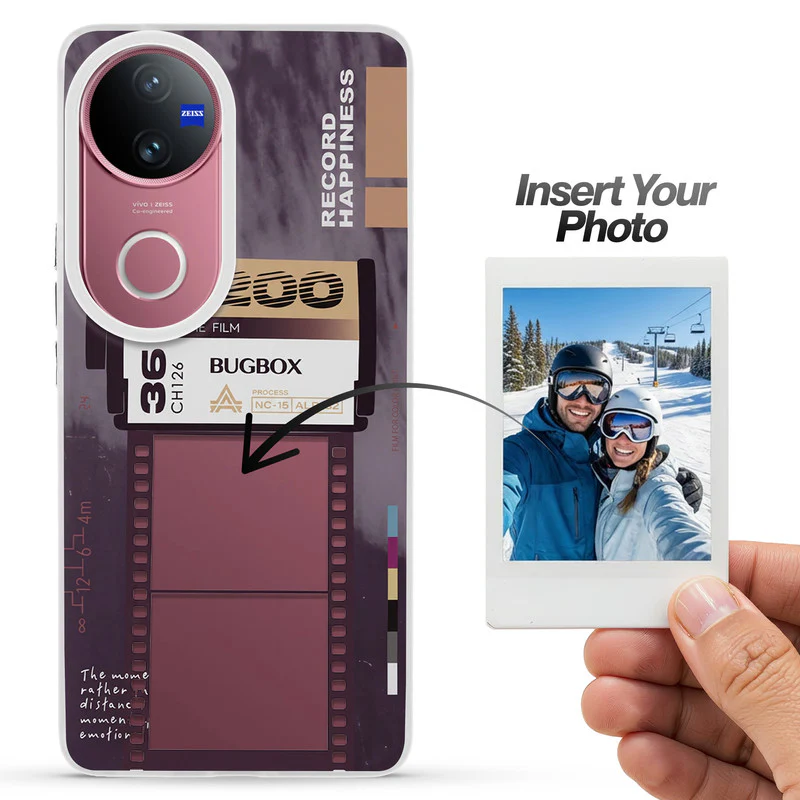 Designer Cover Case with Customizable Transparent Slot for Personalised Photos For Vivo V50 5G - Image 13