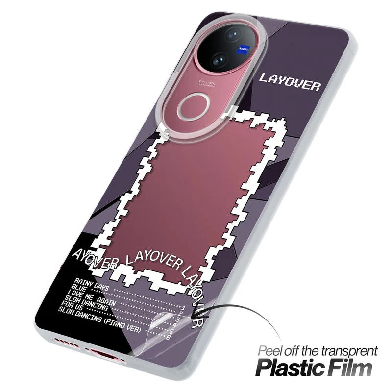 Designer Cover Case with Customizable Transparent Slot for Personalised Photos For Vivo V50 5G - Image 34