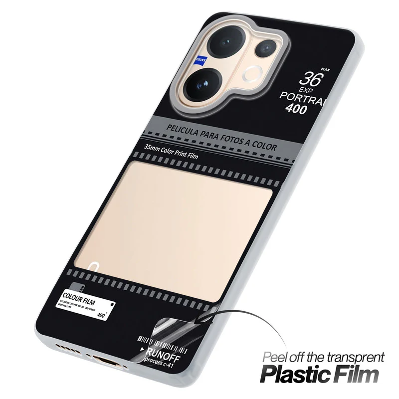 Designer Cover Case with Customizable Transparent Slot for Personalised Photos For Vivo V60 5G - Image 4
