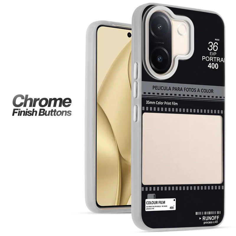 Designer Cover Case with Customizable Transparent Slot for Personalised Photos For Vivo V60e 5G - Image 6
