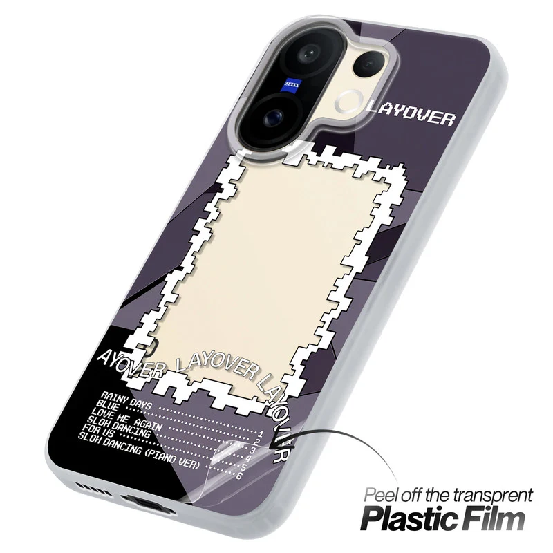 Designer Cover Case with Customizable Transparent Slot for Personalised Photos For Vivo X200 FE 5G - Image 34