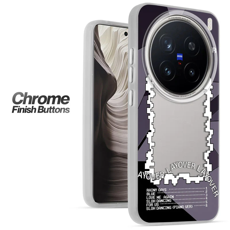 Designer Cover Case with Customizable Transparent Slot for Personalised Photos For Vivo X200 Pro 5G - Image 36