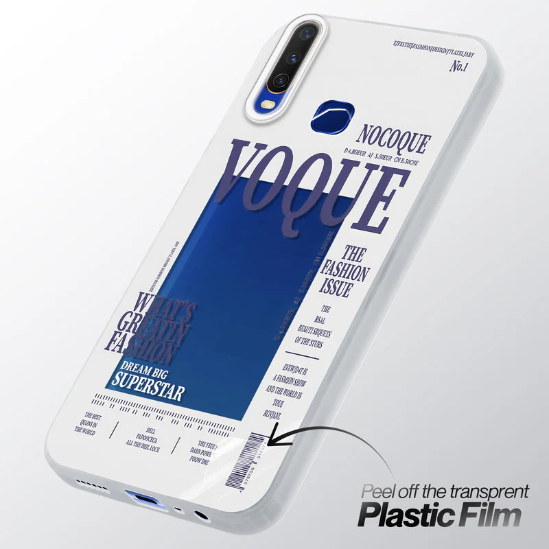 Designer Cover Case with Customizable Transparent Slot for Personalised Photos For Vivo Y12 - Image 49