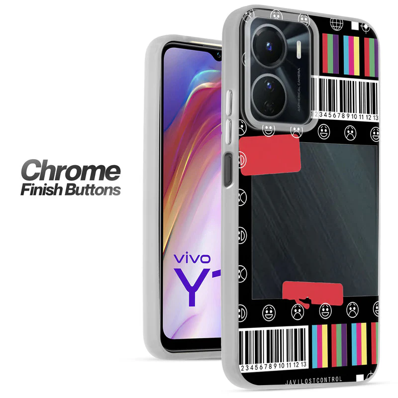 Designer Cover Case with Customizable Transparent Slot for Personalised Photos For Vivo Y16 - Image 11
