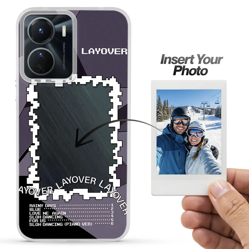 Designer Cover Case with Customizable Transparent Slot for Personalised Photos For Vivo Y16 - Image 33