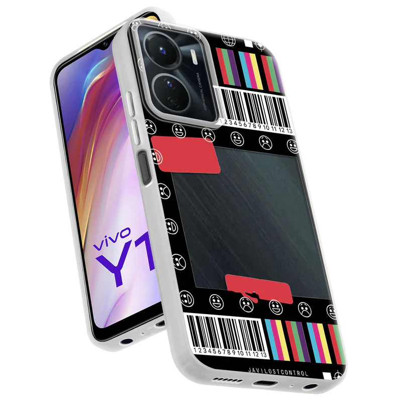 Designer Cover Case with Customizable Transparent Slot for Personalised Photos For Vivo Y16 - Image 7