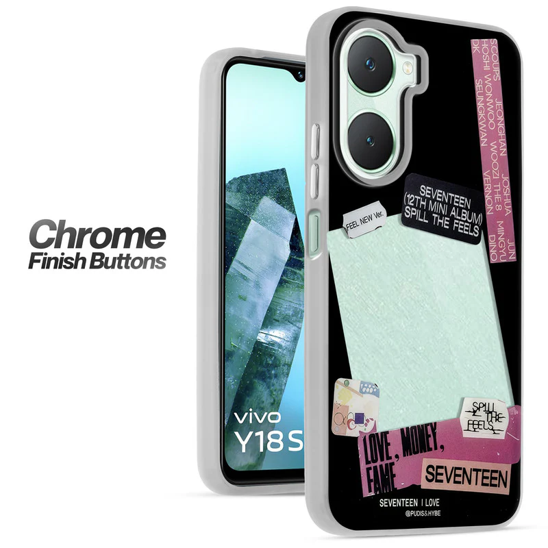 Designer Cover Case with Customizable Transparent Slot for Personalised Photos For Vivo Y18 - Image 46