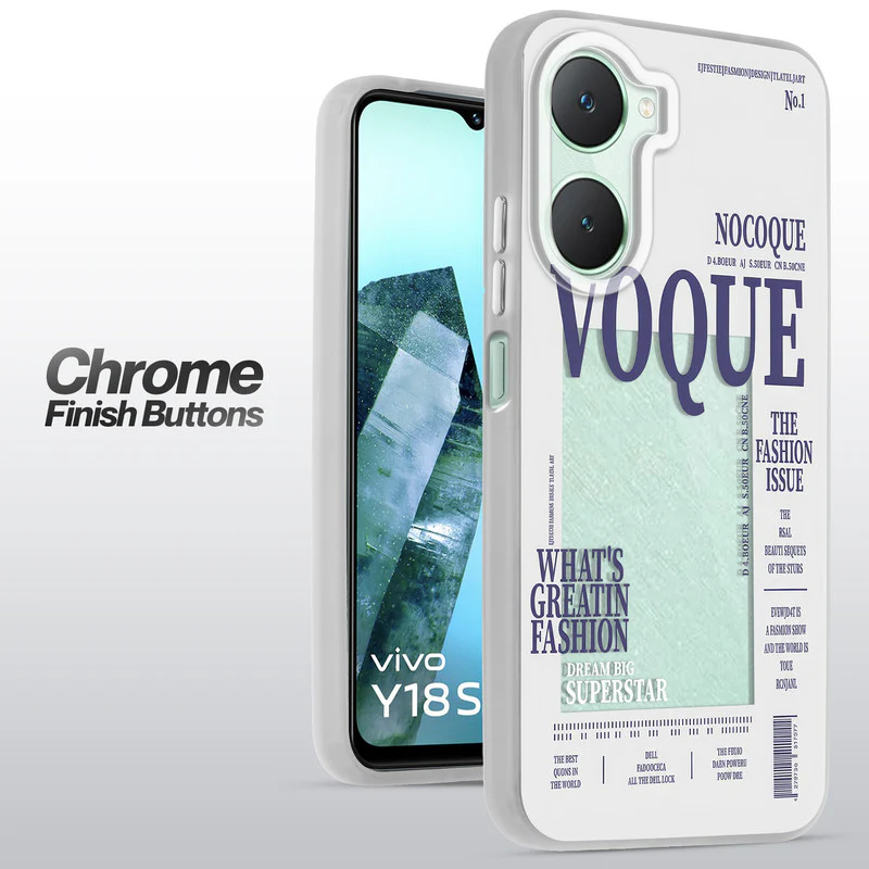 Designer Cover Case with Customizable Transparent Slot for Personalised Photos For Vivo Y18 - Image 51