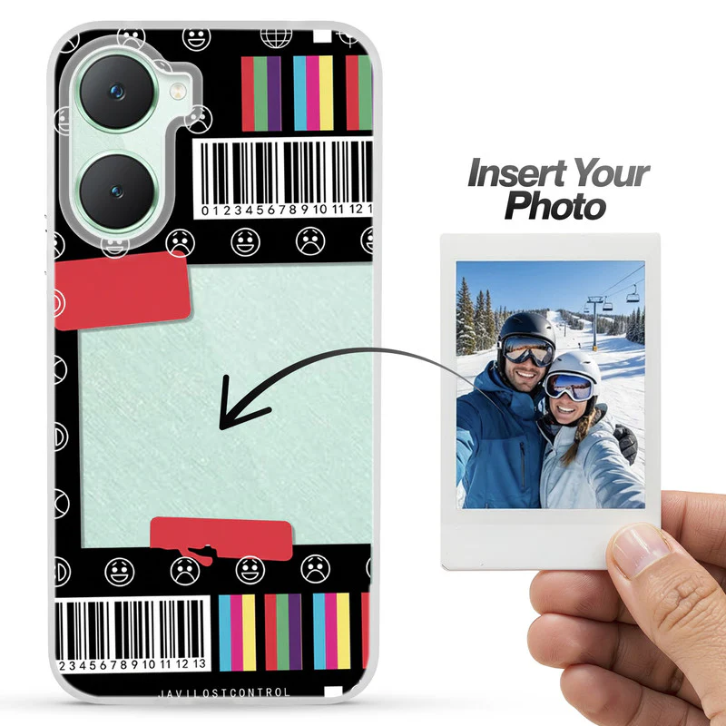 Designer Cover Case with Customizable Transparent Slot for Personalised Photos For Vivo Y18 - Image 8