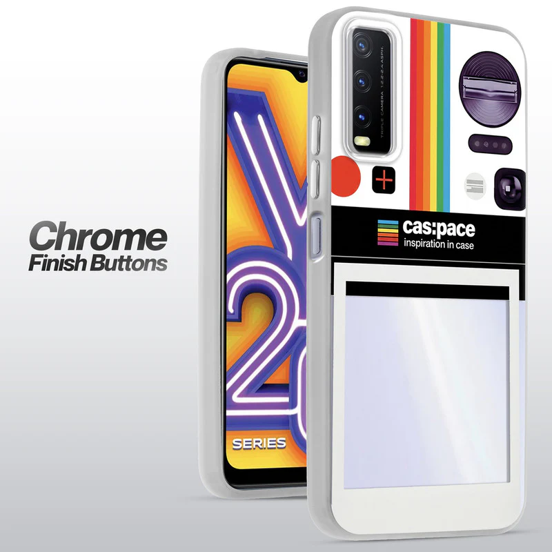 Designer Cover Case with Customizable Transparent Slot for Personalised Photos For Vivo Y20 - Image 21