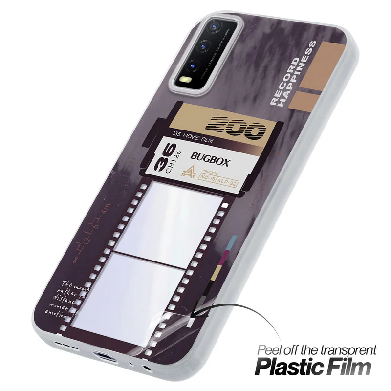Designer Cover Case with Customizable Transparent Slot for Personalised Photos For Vivo Y20A - Image 14